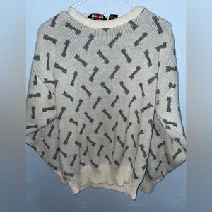 Men’s Size Small Vintage 80’s Visage Crewneck Sweater